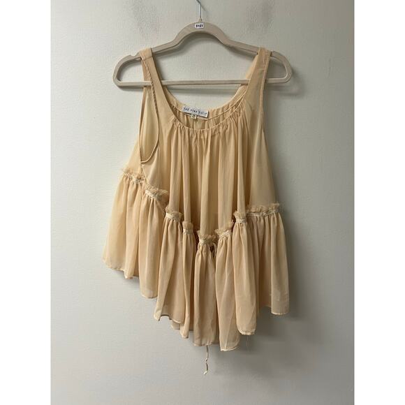 The Pink Tulip Boho Tank Top Sz M - Picture 1 of 3